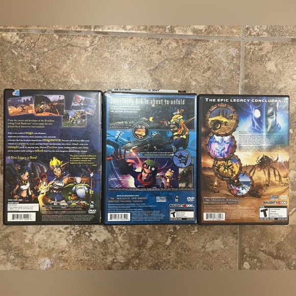 PS2 Jak game LOT of 3 games Jak & Dexter Jak 2 Jak 3 Vintage 2000’s - Picture 5 of 6